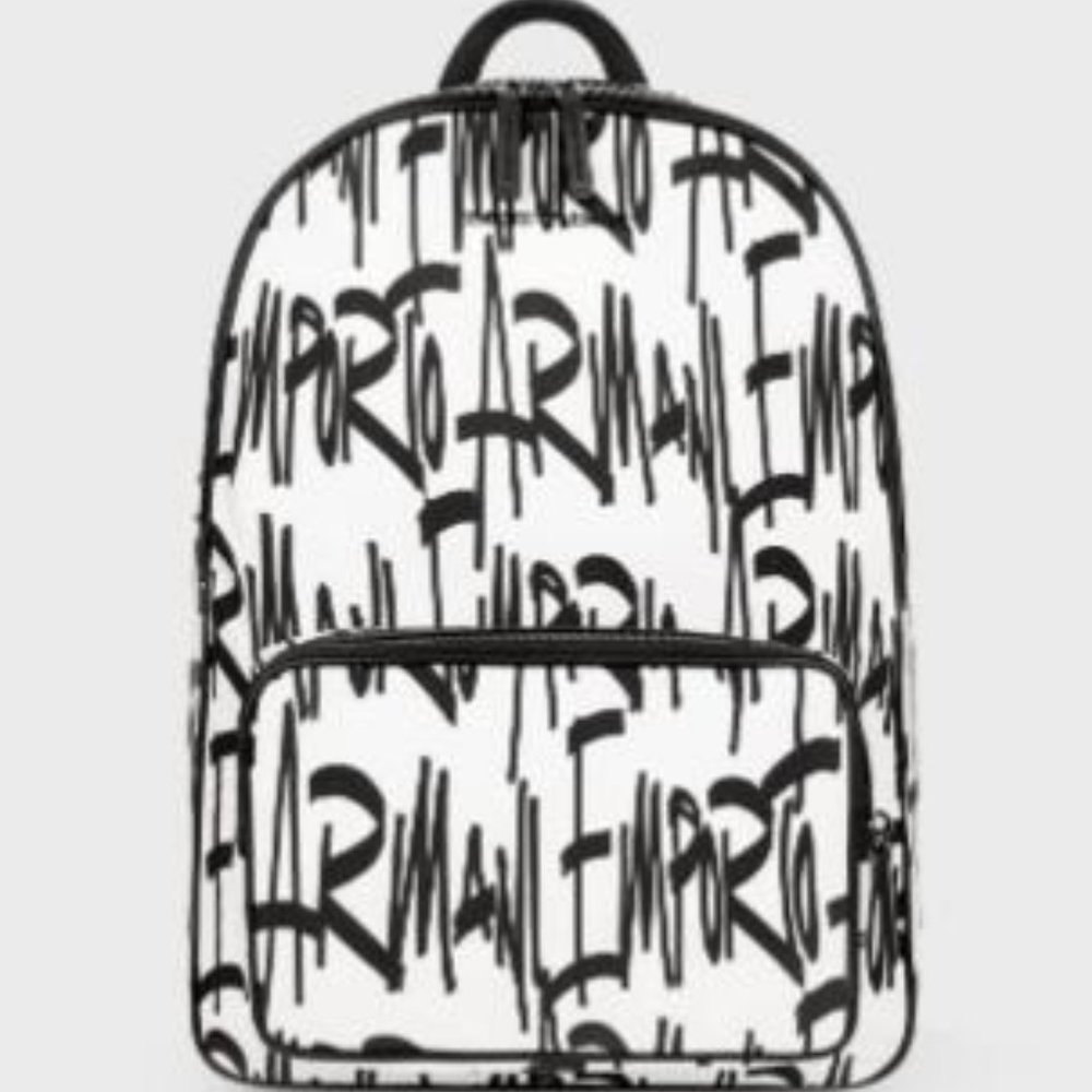 Capsule logo capsule series letter shoulder bag